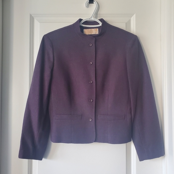 Pendleton | Vintage wool purple blazer / suit jacket - Picture 2 of 8